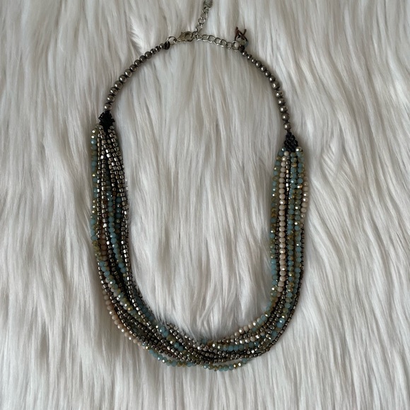 Beautiful Multi-String Colorful Beaded Necklace - Picture 16 of 16